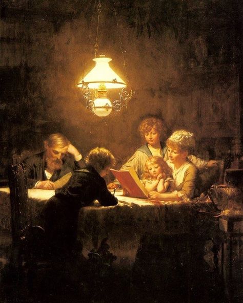 @art.infinitus shared a photo on Instagram: “Knut Ekwall, The Reading Lesson, late 1800s  Knut Alfred Ekwall (3 April 1843, Säby Parish (now Tranås), Småland - 4 April 1912, Tranås)…” • May 26, 2020 at 9:01pm UTC William Turner, Paul Gauguin, Reading Lessons, Classical Art, Gustav Klimt, Art Reference Photos, Classic Art, Aesthetic Art, Art History