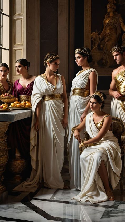 Psyche Goddess Costume, Greek Mythology Inspired Dresses, Ancient Women Aesthetic, Ancient Roman Armor, Greek Myth Costume, Roman Empress Costume, Ancient Roman Dresses Women, Ancient Greece Halloween Costume, Greek Royalty Clothing