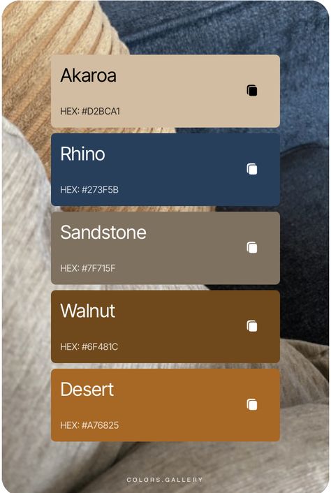 Color Pallet Navy Cognac Color Palette, Denim And Brown Color Palette, Navy Brown Black Color Palette, What Colour Goes With Navy Blue, Navy Blue Fall Color Palette, Navy Blue And Brown Bathroom, Navy Colour Palette Clothes, Brown And Blue House, Blue Room Palette