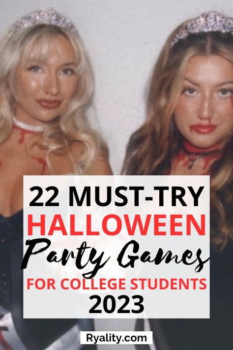 Adult Halloween Birthday Party, Halloween Party Games For Adults, Halloween Drinking Games, Adult Halloween Party Games, Teen Halloween Party, Halloween Party Bar, College Halloween Party, Party Games For Adults, Fun Halloween Party Games