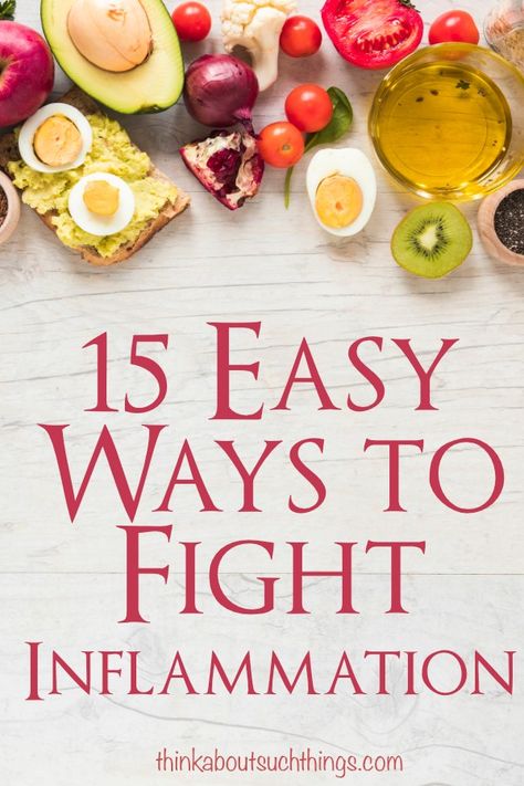 Looking for ways to fight inflammation? It's not as hard as you think. Check out these 15 easy ways to kick inflammation in the face! #health #inflammation #naturalhealth How To Remove Body Inflammation, Face Inflammation Remedies, Antiflamatory Diet, Eat Natural, Inflammation Diet Recipes, Inflammation Foods, Body Inflammation, Anti Inflamatory, Anti Inflammation Recipes