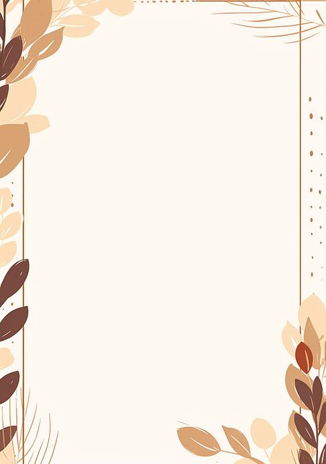 brown aesthetic page border Brown Journal Background, Background Design Brown Aesthetic, Aesthetic Background For Letter Writing, Border Design For Powerpoint, Page Background Design Aesthetic, Cute Borders Designs Free Printable, Brown Border Designs For Projects, Borders Aesthetic Design, Aesthetic Page Background