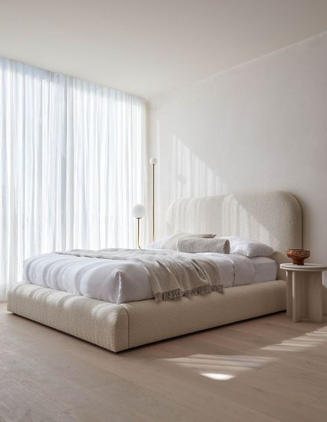 Zenn Design's 'Ready For Bed' collection features three stunning bed designs with a lead time of just one-to-two weeks. Quincy Bed, Cama Queen Size, Bedroom Sanctuary, Bespoke Beds, Bed Frame Design, Sanctuary Bedroom, Bed Designs, Floor Bed, Upholstered Bed Frame