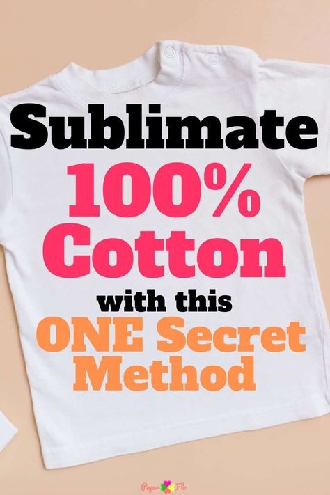 Overhead view of a cotton baby t-shirt Sublimation Business, Sublimation Craft Ideas, Sublimation On Cotton, Sublimation On Cotton T Shirts, How To Sublimate On Cotton, Sublimation Tips And Tricks, Playful Cotton T-shirt With Sublimation Print, Unisex Cotton T-shirt With Sublimation Print, Sublimation On Wood