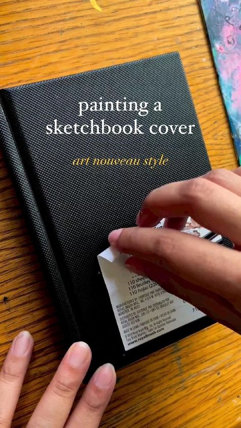 Creative Book Cover Designs, Creative Book Covers, Sketchbook Cover, Creative Books, Sketchbook Art Journal, Sketchbook Inspiration, Art Inspiration Painting, Painting Art Projects, Book Art Drawings