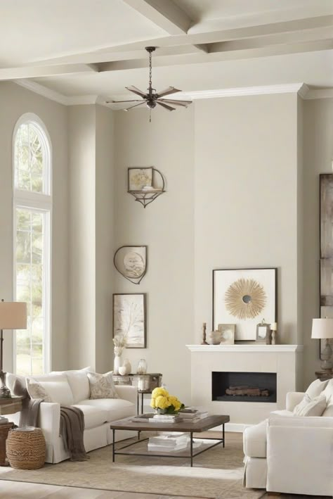 Step into a world of timeless elegance with White Dove (OC-17) as we explore the must-have hue for 2024 in this daily interior designer routine. #Ad #homedecor #homedesign #wallpaints2024 #Painthome #interiorarchitecture Wall Colors Green Living Room Colors Bright Living Room Colors Apartment Renovation Living room Remodeling Modern Paint Colors 2024 What Colour To Paint Living Room, White Furniture Wall Color, House Paint Living Room, Good Living Room Paint Colors, Timeless Living Room Colors, Wall Colors For Light Floors, Modern House Interior Paint Ideas, Modern House Paint Interior Wall Colors Living Room, White Paint For Living Room Walls