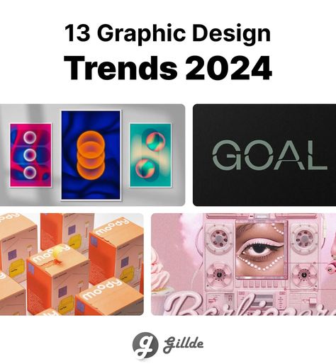 Top 13 graphic design trends 2024, from AI graphics to retro-inspired pixel art. Stay ahead of the curve with these innovative design trends. Graphic Design Trends For 2024, Graphic Design Trends 2024 Inspiration, Art Trends 2024, 2024 Graphic Design Trends, Graphic Design Trends 2024, Graphic Design Color Trends, Current Graphic Design Trends, 2024 Design Trends, Latest Graphic Design Trends