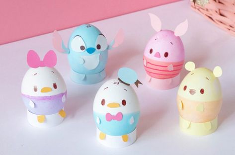 Disney Ufufy, Easter Egg Decorating Ideas, Disney Easter Eggs, Egg Decorating Ideas, Creative Easter Eggs, Eggs For Baby, Disney Easter, Cute Egg, The Dating Divas