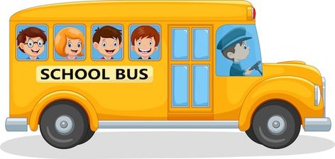 Students going to school | Premium Vector #Freepik #vector #school-bus #bus-cartoon #kids-back-school #kids-back School Bus Drawing, Cartoon School Bus, Cartoon Drawing For Kids, Bus Drawing, Bus Cartoon, Felt Games, Art School Supplies, School Timetable, Yellow School Bus