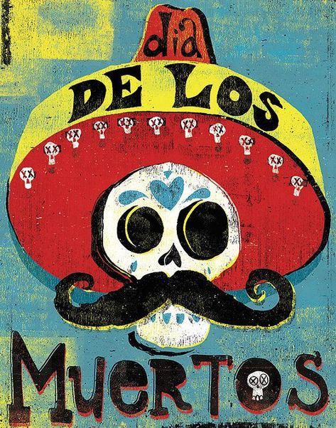 GRADE 5 | Menlo Park's Art Studio Sugar Skull Illustration, Beginners Watercolor, Hispanic Art, Mexican Culture Art, Architectural Sculpture, Mexico Art, Sailor Jerry, Sugar Skull Art, Elementary Art Projects