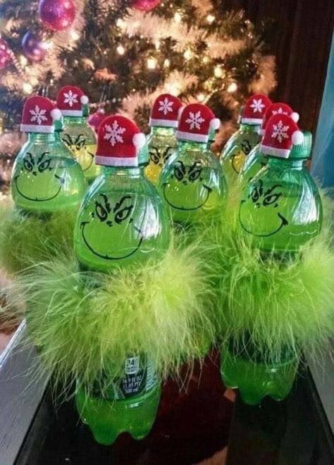 Christmas Diy Snacks, Christmas Party Ideas For Teens, Christmas Candy Gifts, Gag Gifts Christmas, Diy Christmas Presents, Grinch Christmas Decorations, Easy Christmas Gifts, Christmas Gifts For Coworkers, Mountain Dew