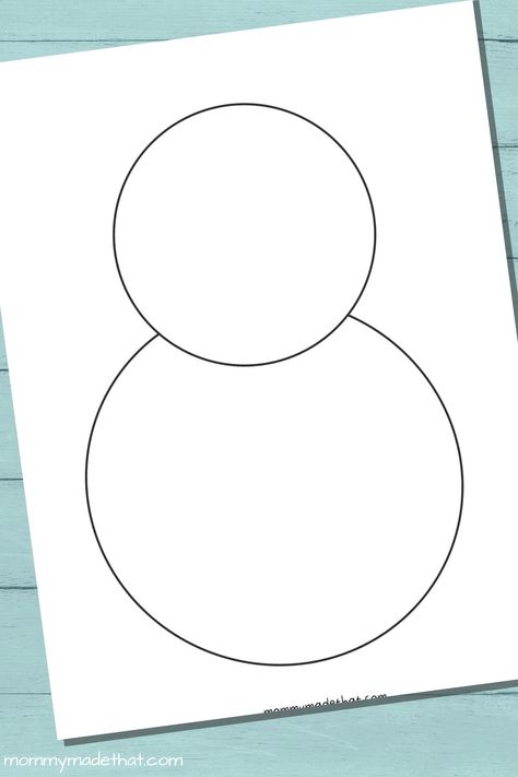 Free Snowman Template Printables (Tons to choose from!) Snowman Cut Out Template, Snowman Templates Free Printable, Snowman Outline Printable, Snowman Nose Template, Snowman Template Free Printable Crafts, Snowman Outline Free Printable, Printable Snowman Template, Snowman Faces Patterns, Santa Templates Free Printable