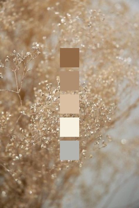 Silver And Brown Color Palettes, Wedding Inspo Champagne Colors, Gold And Brown Color Scheme, Gold Bedroom Ideas Color Schemes, White And Gold Colour Palette, Shiny Color Palette, Champagne Wedding Colors Palette, Wedding Decorations Champagne Color, Gold And White Wedding Aesthetic