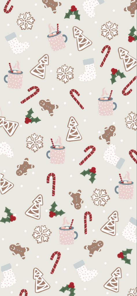 Christmas Asethic Wallpaper, Cute Wallpapers Xmas, Christmas Wallpaper Cute Aesthetic, Christmas Print Wallpaper, Holiday Wallpaper Aesthetic Christmas, Cute Chrismas Wallpers, Cute Christmas Wallpaper Backgrounds, Christmas Backgrounds Cute, Cute Girly Christmas Wallpapers