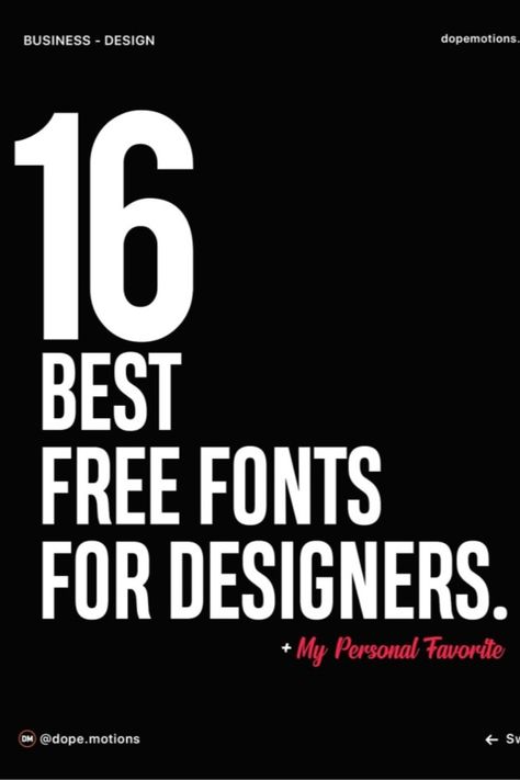 Free Figma Fonts, Typography In Web Design, Envato Elements Fonts, Free Fonts Website, Bold Font Design, Free Logo Fonts, Text Fonts Style, Font For Website, Types Of Typography