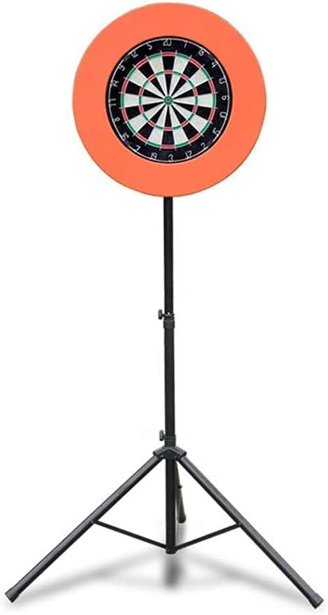 Dart Board Stand, Television Room, Tv Speaker, Tv Speakers, Board Stand, Black Steel Frame, Dart Board, Portable Travel, Black Steel