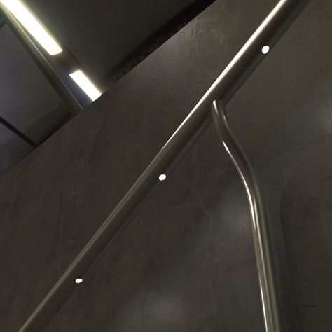 Our multipurpose rail light is the Ral Round Spot 18. The luminaire can be positioned practically anywhere along handrails that are straight, curved, or helical. Its small size makes it ideal for highlighting routes and public spaces.⁠ Handrail Lighting, Outdoor Handrail, Lighting Products, Public Spaces, Public Space, Outdoor Lighting, Beams, Light Fixtures, Lighting