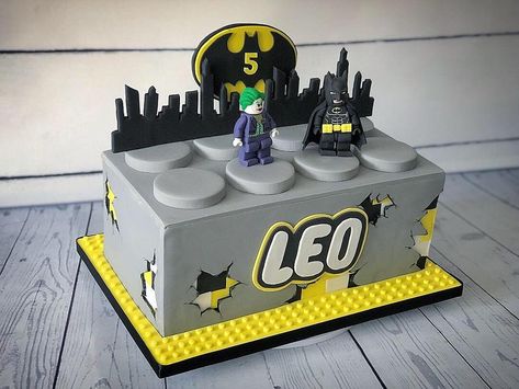 Lego Cake For Men, Batman Lego Cake, Cake Lego Birthday, Lego Birthday Cake For Boys, Joker Cake Ideas, Marvel Cakes For Boys, Batman Cakes For Boys, Lego Cakes For Boys, Lego Batman Birthday Cake