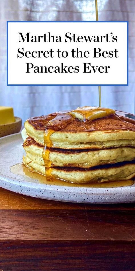 Best Diner Pancake Recipe, Fluffy Diner Pancakes, Diner Style Pancakes, Martha Stewart Pancake Recipe, Original Pancake House Pancakes Recipe, Diner Pancake Recipe, Restaurant Pancakes, Pancake Recipe Martha Stewart, Special Pancakes