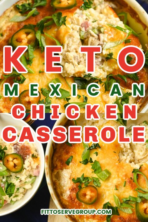 Rotisserie Chicken Recipes Healthy Keto, Keto Recipe Using Rotisserie Chicken, Keto Dinner Recipes With Rotisserie Chicken, Mexican Food Keto Recipes, Keto Chicken Mexican Casserole, Bariatric Chicken Casserole, Low Carb Rotisserie Chicken Meals, Keto Chicken Mexican Recipes, Keto Rotisserie Chicken Casserole