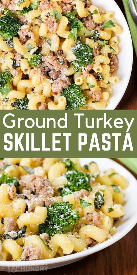 Healthy Pasta Recipes Ground Turkey, Green Beans And Ground Turkey, Quick Easy Ground Turkey Dinner, Ground Turkey With Pasta Recipes, Quick And Easy Dinner Recipes Ground Turkey, Dinner Recipe With Ground Turkey, Ground Turkey And Broccoli Recipes For Dinner, Ground Beef And Turkey Recipes, Meals Using Ground Turkey