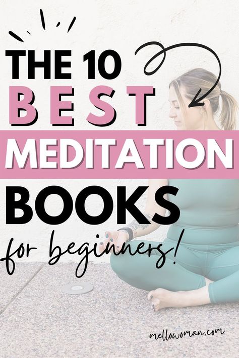 Books On Meditation, Mindfulness Strategies, Books For Beginners, Awakening Art, Meditation Books, Calming Techniques, Meditation Tools, Best Meditation, Positive Living