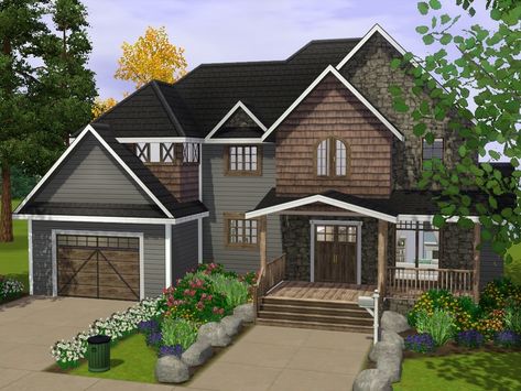 This unique house is perfect for that unique Sim family of yours!  Found in TSR Category 'Sims 3 Residential Lots' Sims 3 Houses Plans, Sims3 House, Sims 3 Houses Ideas, Sims 3 Sims Download, The Sims 3 Pets, Sims 2 House, Sims 3 Cc Finds, Sims Freeplay Houses, Sims Inspiration