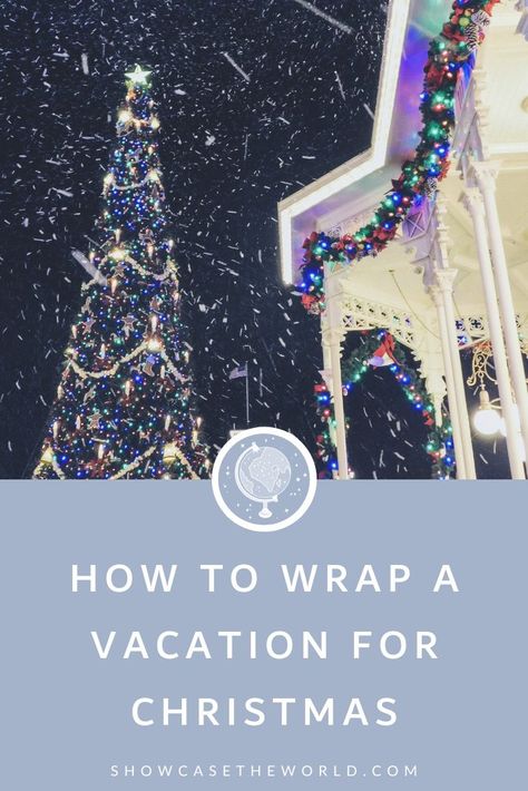 After a year of being stuck in your house, this is the perfect time to give your family a vacation as a present. Vacations are the best presents because the excitement lasts much longer after the initial opening of the gift and the memories will last forever. But instead of putting tickets in an envelope this year, check out this blog post on How to Wrap a Vacation for Christmas! #vacation #christmas #present How To Gift A Vacation For Christmas, Fun Ways To Give A Vacation As A Gift, Disney Vacation Surprise Christmas, How To Give A Trip As A Christmas Gift, Trip As A Gift How To Present A, How To Gift A Trip For Christmas, Surprise Kids With Cruise For Christmas, Best Presents, How To Wrap