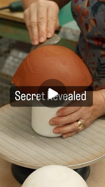 How To Make Ceramic Pumpkins, Paper Clay Pumpkins, Wheel Thrown Pottery Pumpkins, Clay Oven Diy, How To Make A Clay Pumpkin, Clay Pumpkins Diy, Pumpkin Pottery Ideas, Things Made From Clay, Pottery Pumpkins Ceramics