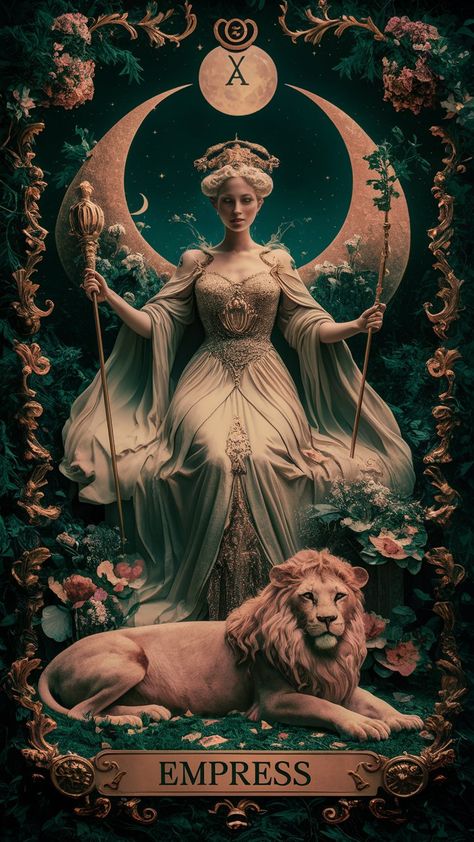 The High Priestess Tarot Card Meaning for Empaths Tarot Art Aesthetic, The High Priestess Tarot Art, The High Priestess Tarot Card, Priestess Tarot Card, Temperance Tarot Card, The High Priestess Tarot, Temperance Tarot, The Empress Tarot, High Priestess Tarot