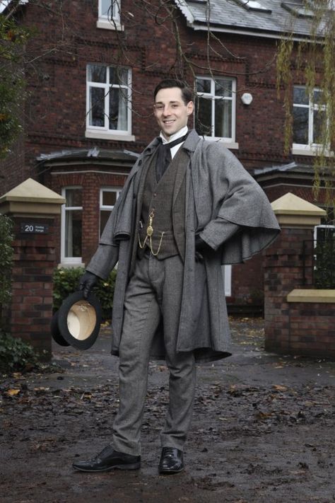 1900s Fashion Male, Old Fashioned Clothes Men, Gentleman Aesthetic Outfit, Victorian Male Outfit, Whodunnit Party, Edwardian Fashion Male, Party Clothes Men, Victorian Outfit Men, Victorian Male Fashion