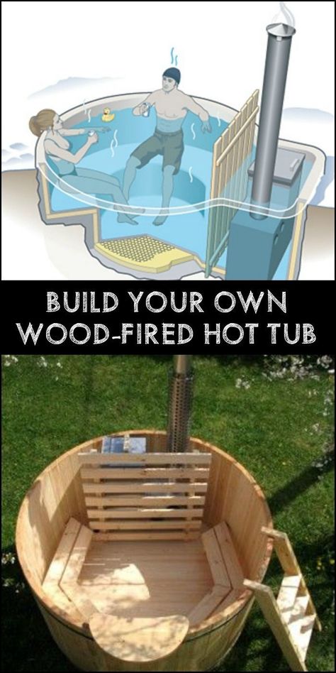 Попробовать Wood Fired Hot Tub, Diy Hot Tub, Tub Ideas, Men Haircut, Backyard Projects, Diy Backyard, Outdoor Projects, Yard Landscaping, Front Yard Landscaping