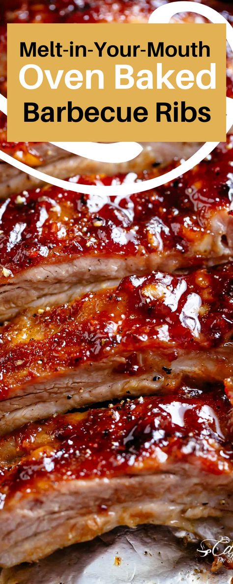 Best Bbq Ribs Recipe, Easy Fall Off The Bone Ribs Oven Baked, Best Bbq Ribs In Oven, Bone In Spare Ribs Oven, Oven Smoked Ribs, The Best Ribs In Oven, Oven Pork Ribs Easy, Recipes For Ribs In The Oven, How To Season Ribs