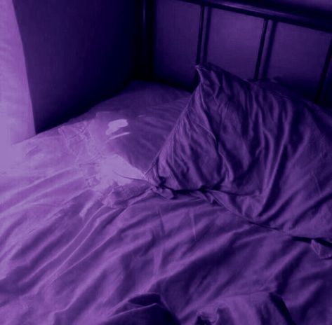 bed sheet purple aesthetic Purple Bed Aesthetics, Purple Aesthetic Playlist Covers, Purple Sheets Aesthetic, Dark Purple Spotify Playlist Covers, Purple Aesthetic Bed, Dark Purple Bedding Aesthetic, Purple Bed Aesthetic, Purple Sleep Aesthetic, Purple Cozy Aesthetic