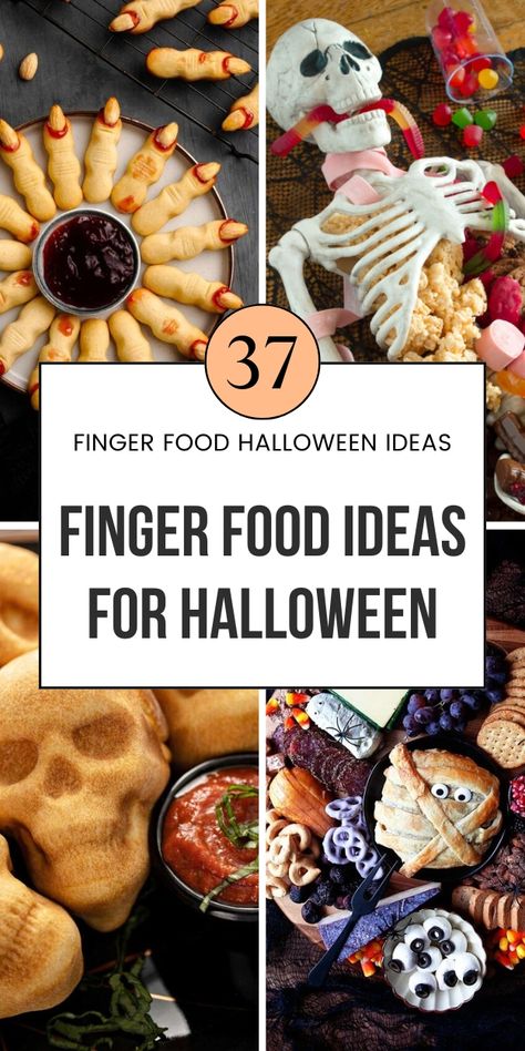 finger food ideas for halloween PIN 1 Ribs For Halloween, Quick Halloween Food For Party, Classic Halloween Food, Creative Halloween Food Ideas, Finger Hotdogs Halloween, Easy Halloween Potluck Ideas Food, Finger Food Ideas For Halloween Party, Halloween Potluck Ideas Food Crockpot, Halloween Party Food Make Ahead