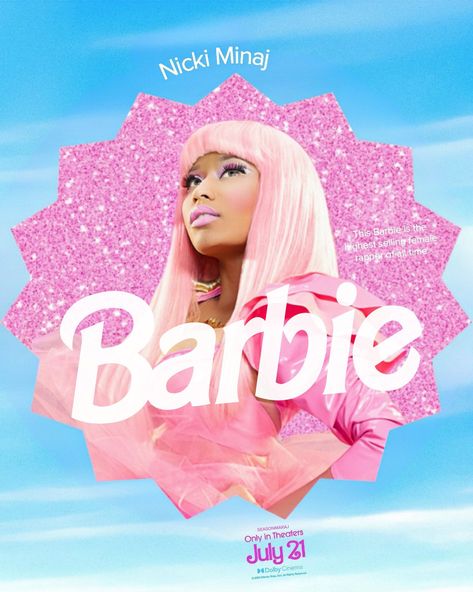 Nicki Minaj Cartoon, Nicki Minaj Poster, School Campaign Posters, Nicki Minaj Fashion, Barbie Tattoo, Nicki Minaj Wallpaper, Nicki Minaj Barbie, Nikki Minaj, Music Poster Design