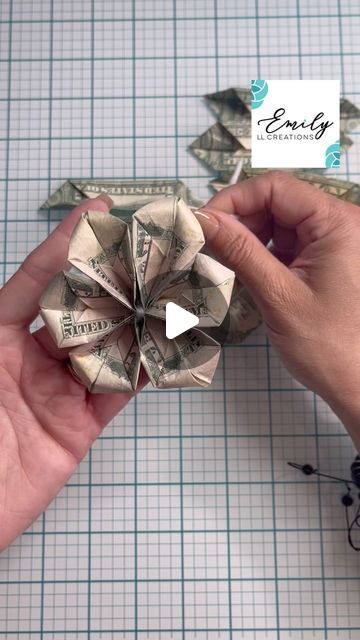 Money Ribbon Leis For Graduation, Cash Folding Gift Money, Graduation Leis Flower, How To Make A Money Lei Tutorials, Graduation Lays Ideas Money, Money Flowers For Lei, Birthday Lei Ideas, Dollar Leis For Graduation Diy, Candy Leis Diy