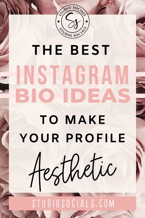 The best Instagram bio ideas to make your profile look aesthetic and stand out among your competitors. Cool Bio For Facebook Aesthetic, What To Put In Instagram Bio, Social Media Bio Ideas Aesthetic, Instagram Bio Ideas For Nurses, Book Instagram Bio Ideas, Instagram Bio Ideas For College Students, Classy Bio Ideas For Instagram, Thread Account Bio Ideas, Boutique Bio Instagram