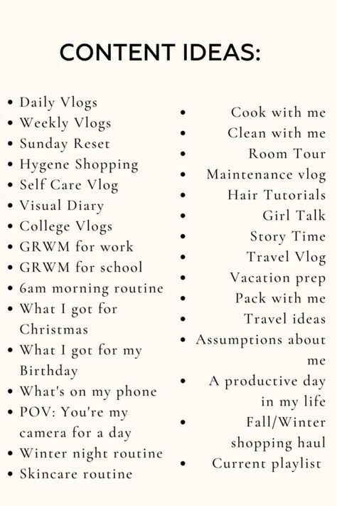 Content Topic Ideas, How To Plan Content For Instagram, Good Content For Instagram, Instagram Channel Ideas, Aesthetic Voicemail Ideas, Content Creation Ideas Social Media, How To Start Content Creating On Instagram, How To Start Being A Content Creator, Content Theme Ideas