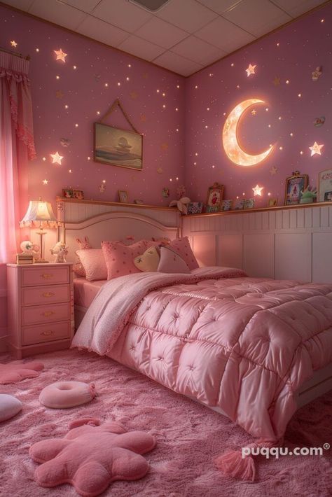 For inspiring girls' bedroom ideas, you’ve come to the right place. We’ve curated designer examples that are both stylish and functional. From bunk beds Bedroom Design Pink And White, Girly Pink Bedroom Aesthetic, Pink Toddler Room Decor, Girly Room Ideas For Kids, Pink Girly Room Aesthetic, Pink Room Theme, Girly Bedroom Ideas For Kids, Unicorn Bedroom Ideas Kid Rooms, Pale Pink Room