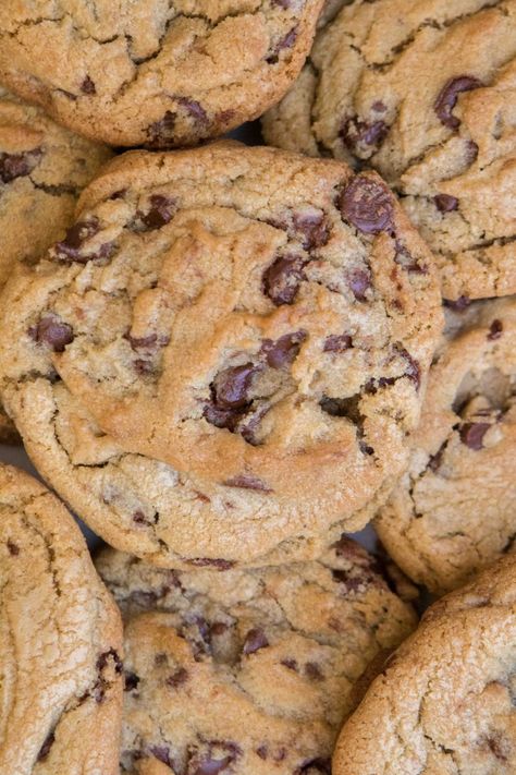 Delicious Miss Brown, Best Cookies In The World, Ultimate Chocolate Chip Cookies, Kardea Brown, Lifestyle Of A Foodie, Chip Recipes, Brown Butter Chocolate Chip, Brown Butter Cookies, Ultimate Chocolate Chip Cookie