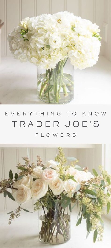 Trader Joe’s Flowers For Wedding, Table Top Flower Arrangements Simple, Winter Floral Arrangements Diy, Arrange Grocery Store Flowers, Brunch Floral Arrangements, Grocery Store Flowers Arrangements, Diy Trader Joes Flower Bouquet, Daffodil Arrangements Floral Design, Simple Floral Arrangements For Home