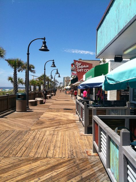 Boardwalk at Myrtle Beach Myrtle Beach Aesthetic, Boardwalk Shops, Lifeguard Aesthetic, Myrtle Beach Boardwalk, Texas Beaches, Coastal Carolina University, Beach Week, Myrtle Beach Vacation, Coastal Carolina