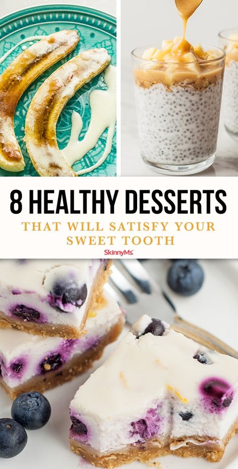 Sweet But Healthy Desserts, Guilt Free Desserts Easy, Good For You Desserts Healthy, Healthy Gluten Free Snacks Clean Eating, Sweets On A Diet, Dessert Recipes Not Too Sweet, Healthy Dessert Snacks Clean Eating, Healthy Snacks That Taste Like Candy, Healthy And Sweet Snacks