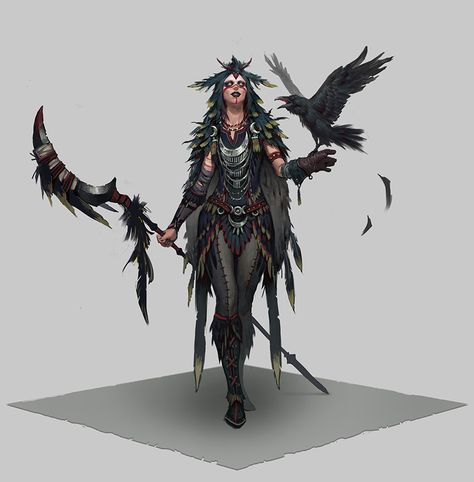 ArtStation - Druids, hyun lee Guild Artisan Dnd, Goth Druid Dnd, Evil Druid, Druid Priestess, Druid Necromancer, Witch Warrior, Druid Cosplay, Female Druid, Ancient Witch