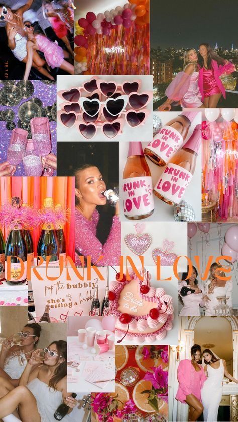 #bachelorette #bachelorettepartyideas #bachelorettepartythemes #wedding #weddingday #girlstrip #party #theme #bride #bridetobe #bridesmaids Themed Bachelorette Party Ideas, Drunk In Love Bachelorette, Bridal Shower Bachelorette Party Ideas, Hens Party Themes, Bachelorette Inspo, Themed Bachelorette Party, Pink Bachelorette Party, Bachelorette Planning, Pink Bachelorette