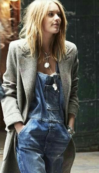 Camille Rowe, Stylish Jumpsuit, Bohol, Jumpsuit Outfit, Mode Casual, 가을 패션, Denim Overalls, Looks Style, Mode Inspiration