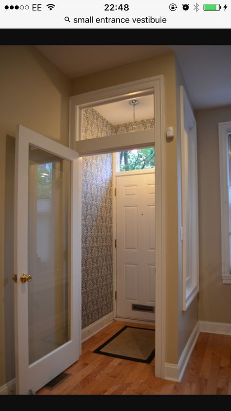 Entrance Vestibule Ideas, Airlock Entryway, Internal Porch Doors, Small Vestibule Ideas, Internal Porch, Vestibule Ideas Entryway, Small Vestibule, Vestibule Ideas, Entrance Vestibule