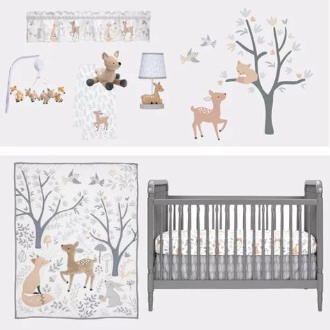 Woodland Animal Crib Bedding : Page 3 : Target Park Blanket, Gray Rabbit, Woodland Nursery Girl, Woodland Nursery Boy, Enchanting Forest, Nursery Girl, Pretty Leaf, Nursery Room Design, Crib Skirt