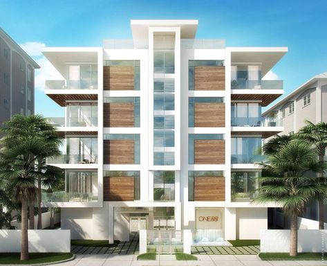 Condo Exterior Design, Apartment Building Exterior Design, Luxury Apartments Exterior, Room Claims, Apartment Architecture Design, Condo Exterior, Apartment Exterior Design, Building Exterior Design, Apartment Building Exterior